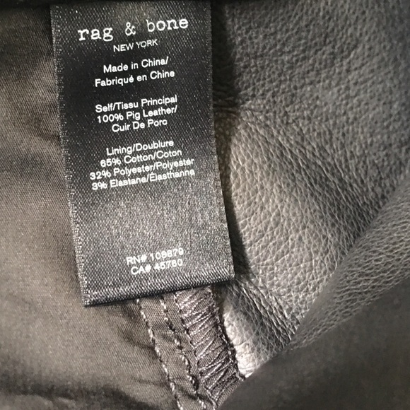 Rag & Bone Heidi Patent Skirt - Picture 8 of 8